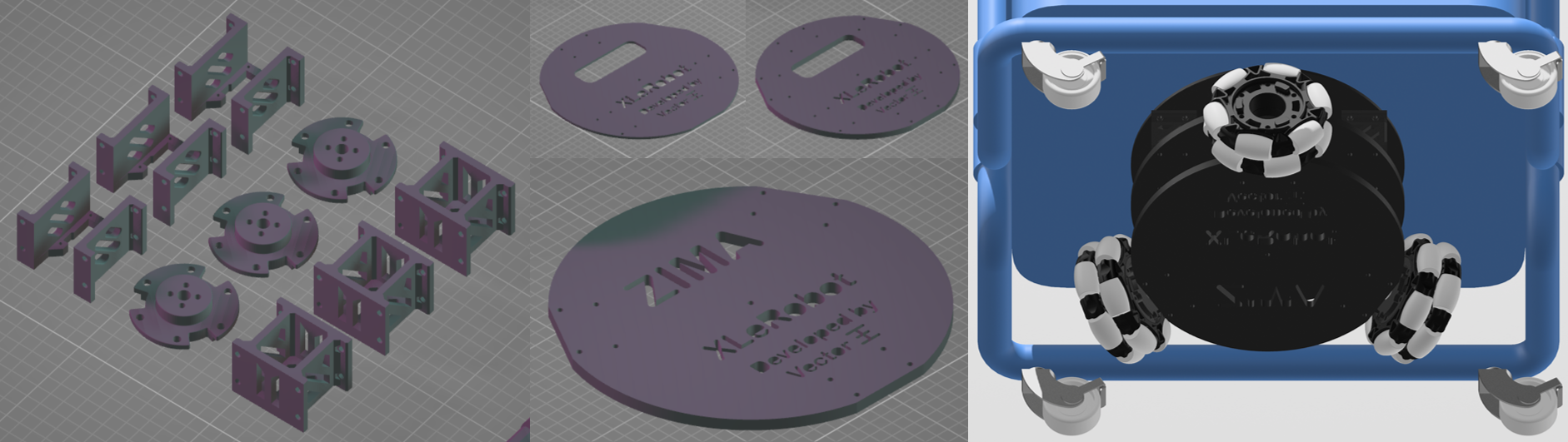 XLeRobot base print reference