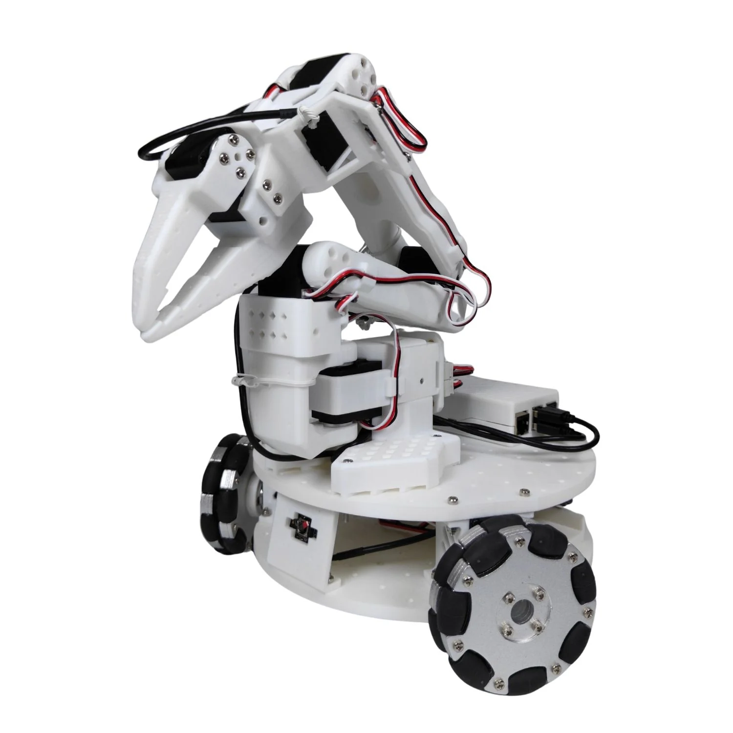 LeKiwi mobile base 3D printed structural parts