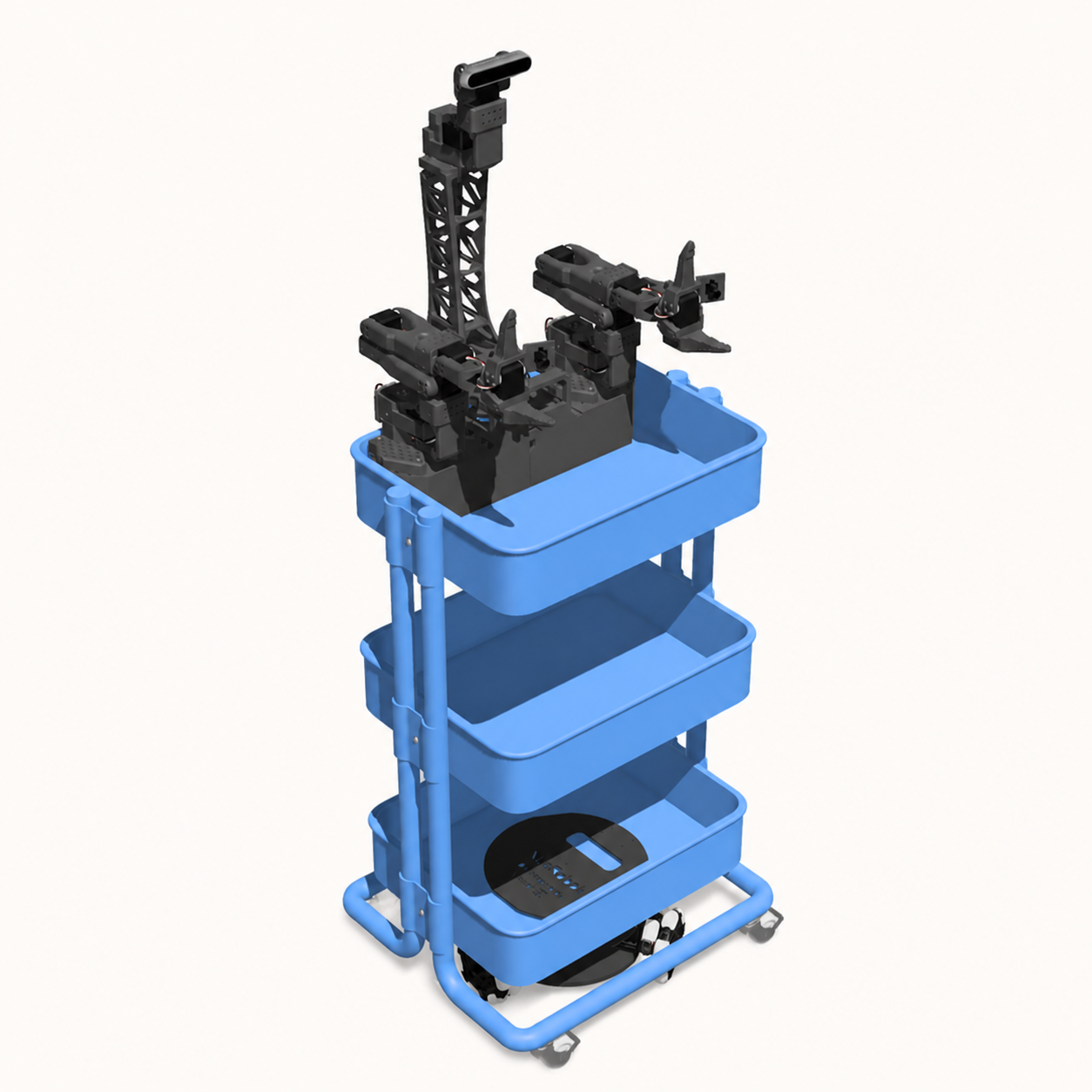 XLeRobot mobile manipulation robot with dual arms