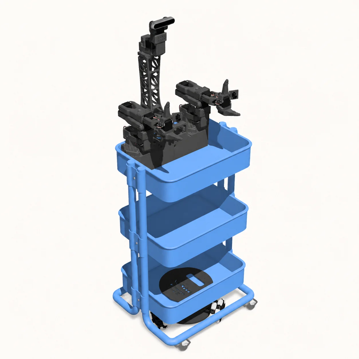 XLeRobot mobile manipulation robot with dual arms